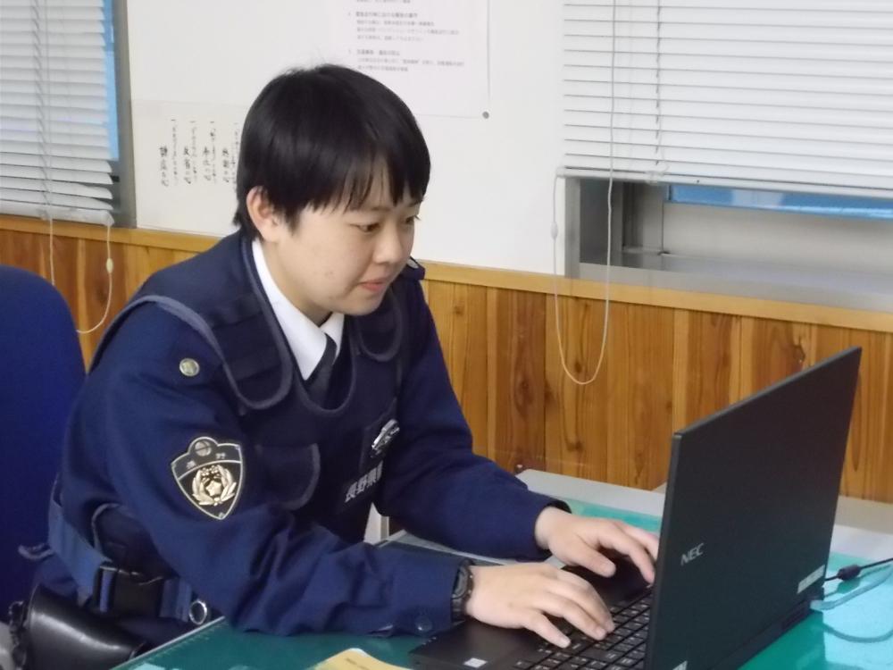 塩尻警察署に所属するRSの写真