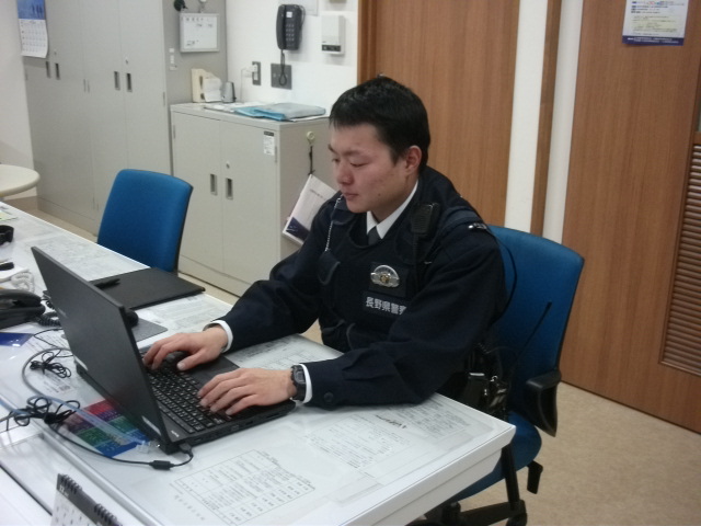 上田警察署(交番)に所属するRSの写真
