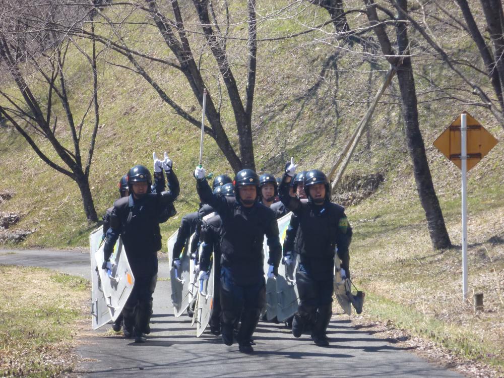 伊那警察署(直轄警ら隊)に所属するRSの写真