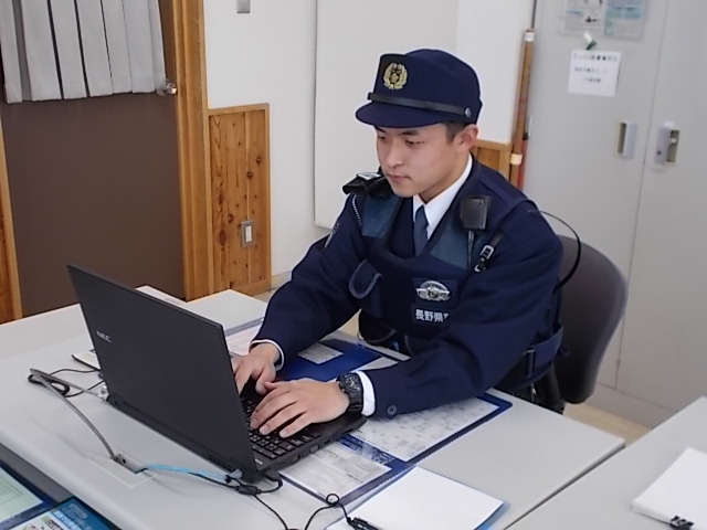 塩尻警察署(交番)に所属するRSの写真