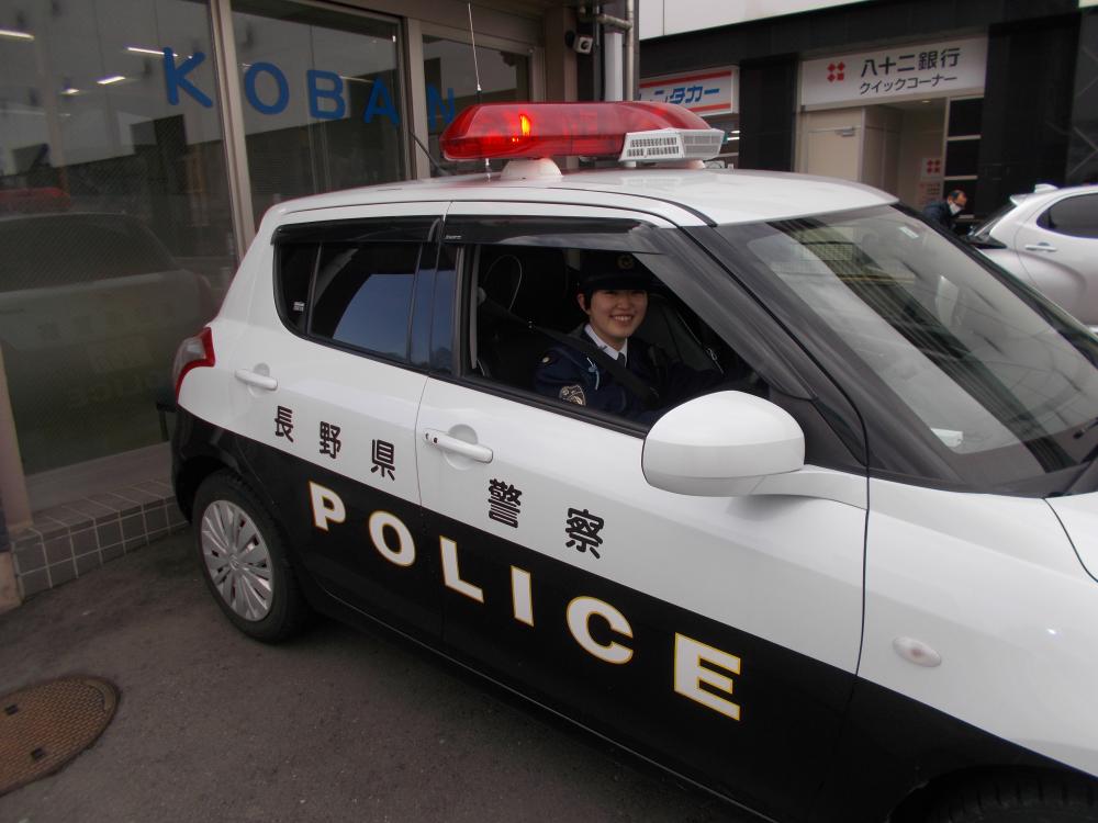 上田警察署(交番)に所属するRSの写真