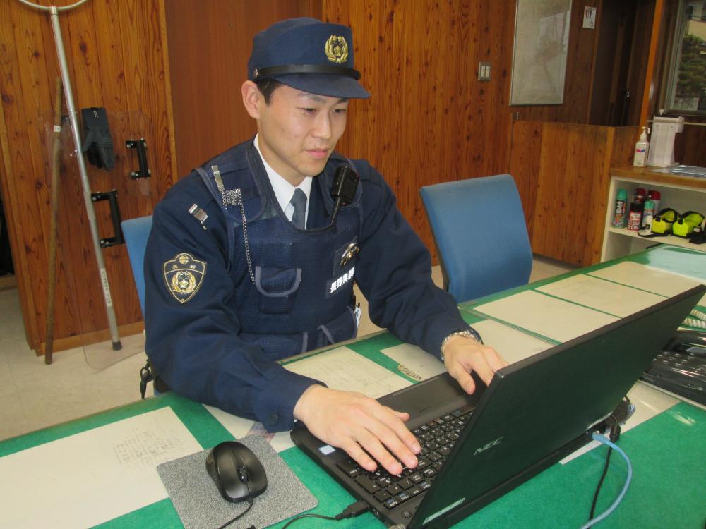 岡谷警察署(交番)に所属するRSの写真