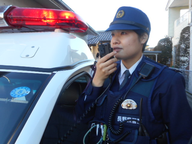 千曲警察署(交番)に所属するRSの写真