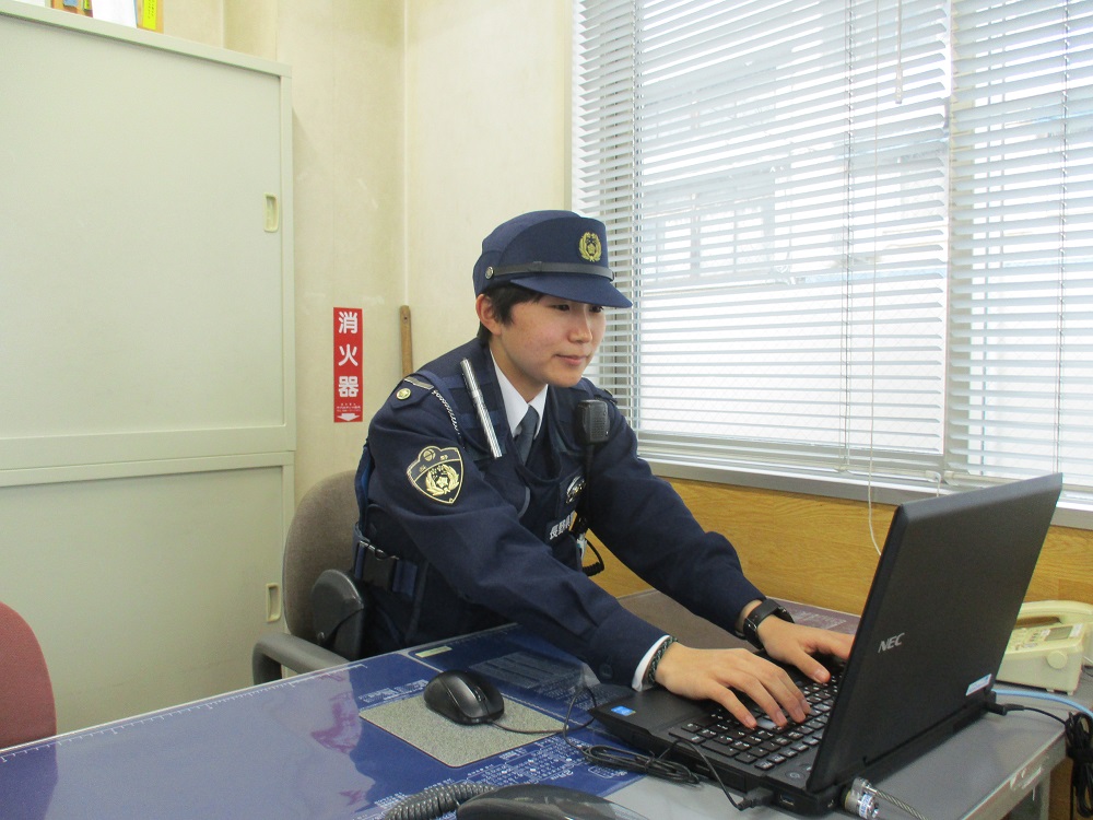 諏訪警察署(交番)に所属するRSの写真