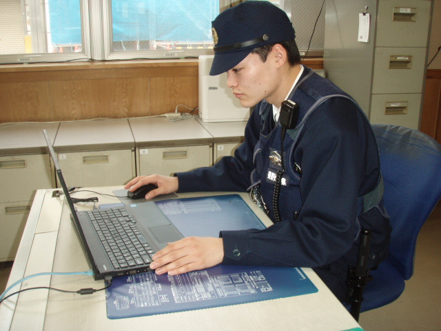 伊那警察署(交番)に所属するRSの写真