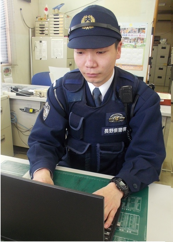 諏訪警察署(交番)に所属するRSの写真